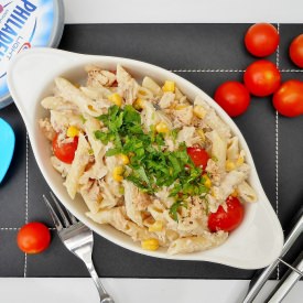 Creamy Salmon Penne Pasta Salad