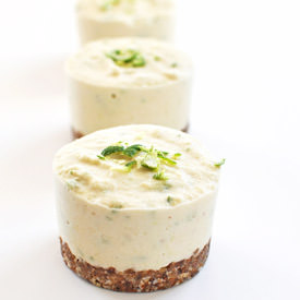 Raw Vegan Lime Cheesecake