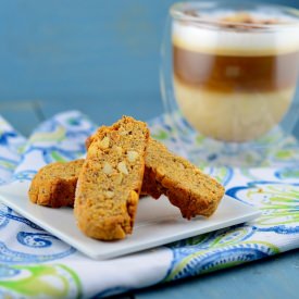 Vegan Lemon Chia Biscotti