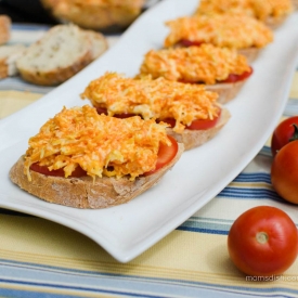 Carrot Cheesy Sandwich