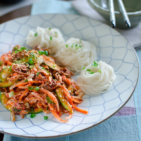 Spicy Korean Sea Snail Salad