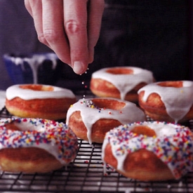 Gluten Free Glazed Baked Doughnuts