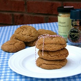 Soft Molasses Cookies