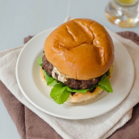 Blue Cheese Stuffed Hamburgers