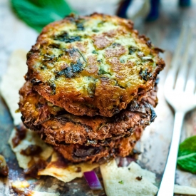 Yoghurt Fritters + Tamarind Chutney