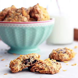 Chocolate Cornflakes Cookies