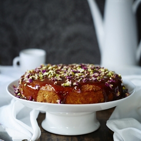 Orange Almond Coconut Cake GF