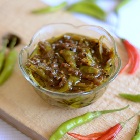 Green Chilli Pickle