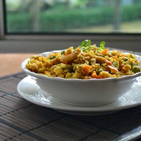 Vegetable Oats Upma