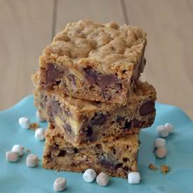 Chewy S’mores Blondies