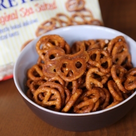 Salted Caramel Pretzels