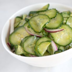 Tangy Cucumber Salad