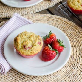 Strawberry Paleo Muffins