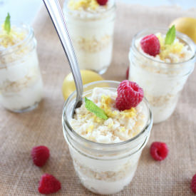 Gluten Free Lemon Dessert Cups