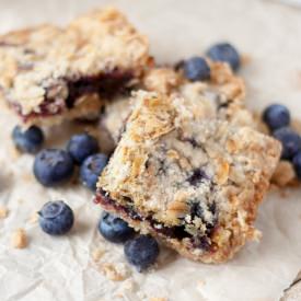 Blueberry Crumble Bars