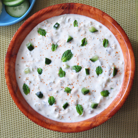 Cucumber Mint Raita