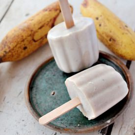 Banana-Peanut Butter Pops