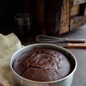 Mango Chocolate Marble Cake