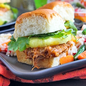 Sweet And Sour Pork Sliders