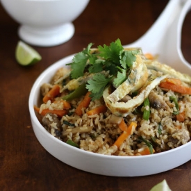 Stir Fried Brown Rice