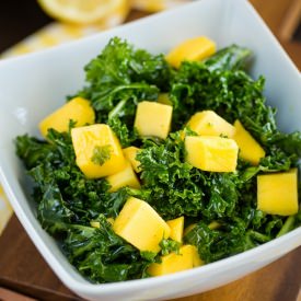 Massaged Kale Salad with Mango