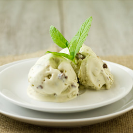 Mint and Chocolate Ice Cream