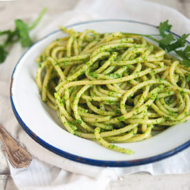 Parsley Pesto Pasta