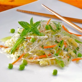 Asian Slaw with Sea Tangle Noodles