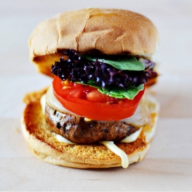 Grilled Mushroom Sliders