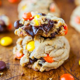 Reeses Pieces Peanut Butter Cookies