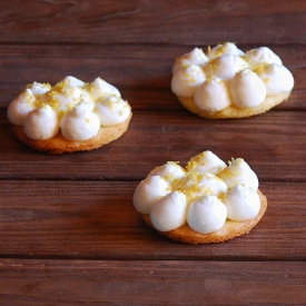 Sablé Breton with Lemon Cream