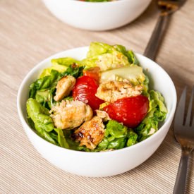 Salad with Pesto Chicken