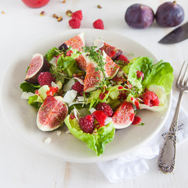 Salad with Fresh Figs