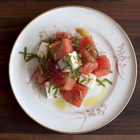 Watermelon, Mint & Feta Salad