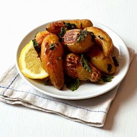 Lemony Roasted Potatoes