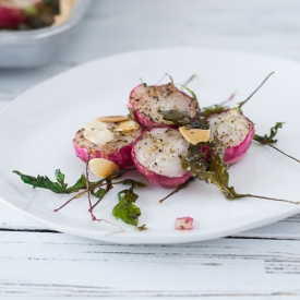 Roasted Radish Salad