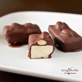 Homemade Almond Joy Candy Bar