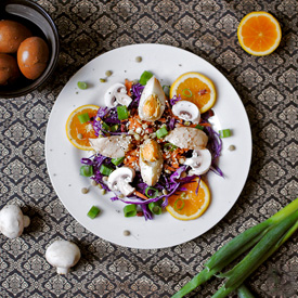 Chinese Tea Egg Salad