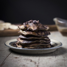 Buckwheat Banana Pancakes