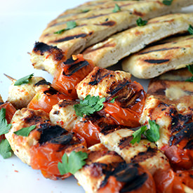 Chicken Tomato Satay