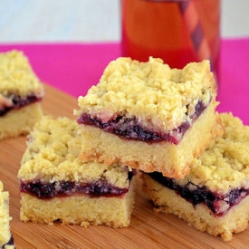 Forest Fruit Cookie Bars