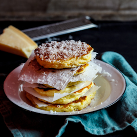 Lemony Corn Fritters