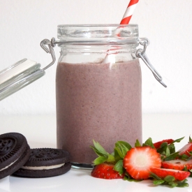 Oreo Strawberry Shake