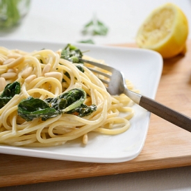 Creamy Goat Cheese Pasta