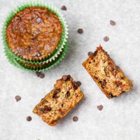 Chocolate Chip Zucchini Muffins