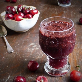 Cherry and Kale Smoothie