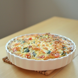 Vegetarian Quiche