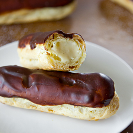 Homemade Eclairs