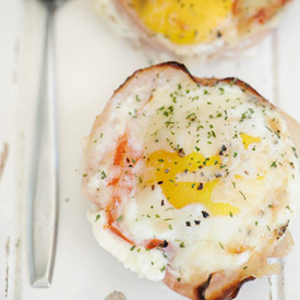 Easy Ham & Egg Cups