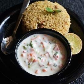 Mixed Vegetable Raita